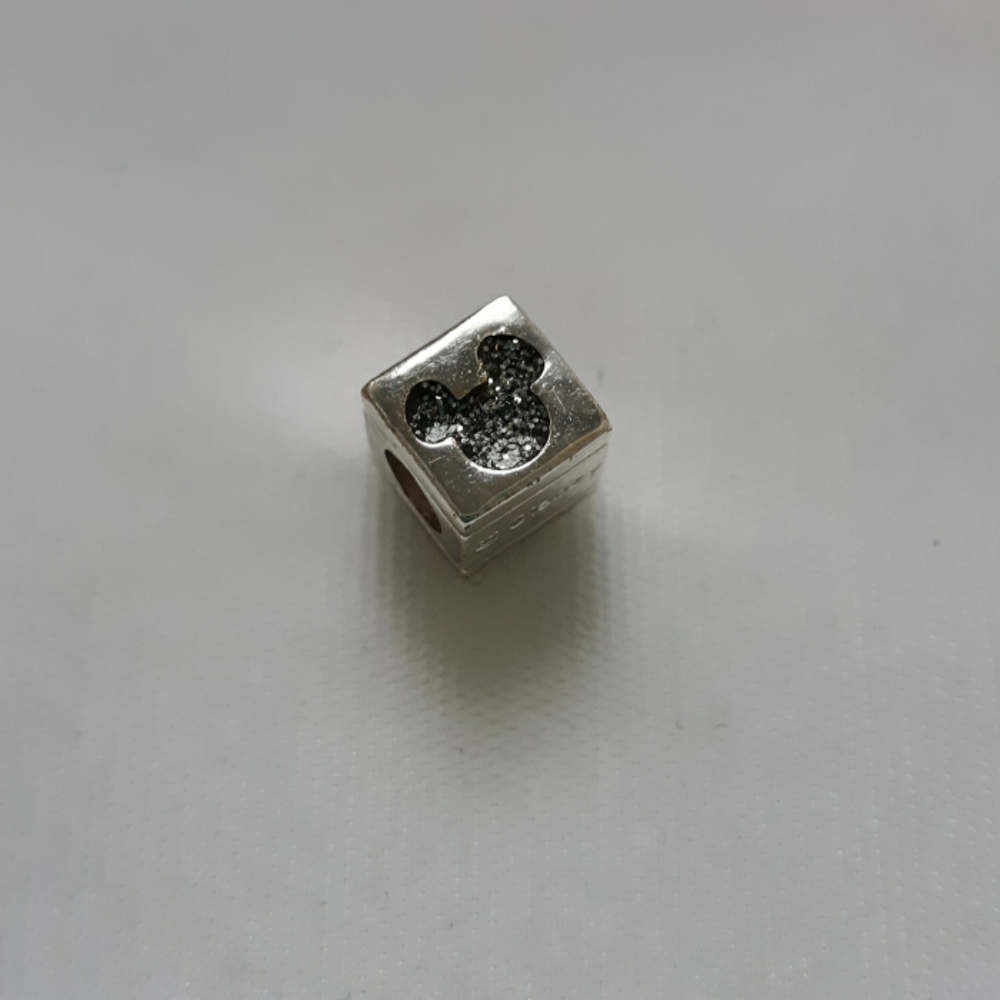 Pandora Mickey Block Bead